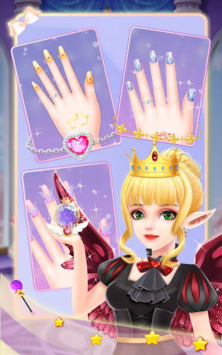 Android application Fairy princess Nail Art screenshort