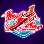 Cover Image of 下载 Merge Planes Neon Game Idle  APK