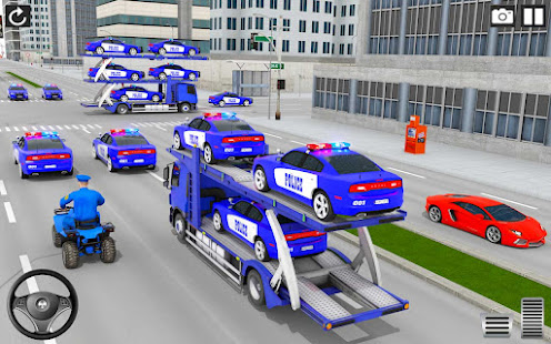 US Police Car Transport Cargo 2 APK + Mod (Unlimited money) untuk android