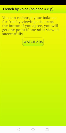 Learn French by voice and tran