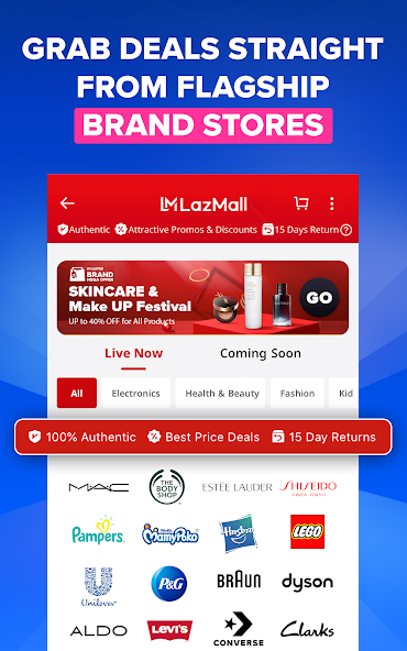 Lazada App Belanja Online  poster