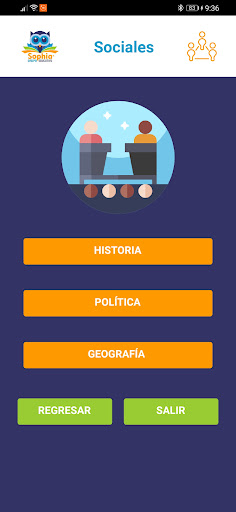 Sophia® Ciclo 1 Screen 3