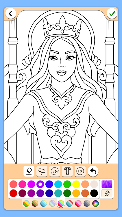 Princess Coloring Game - 18.6.0 - (Android)