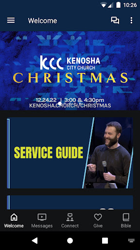 Android application Kenosha City Church screenshort