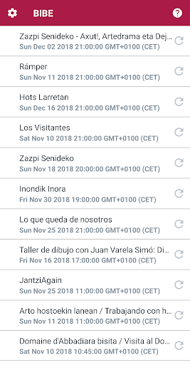 BIBE Control Screen 2