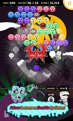 Zombie Castle Bubble - Screenshot 1