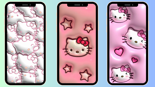 Cute Kitty Wallpaper 3D 2023