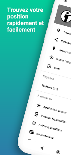 Aperçu de l'application
