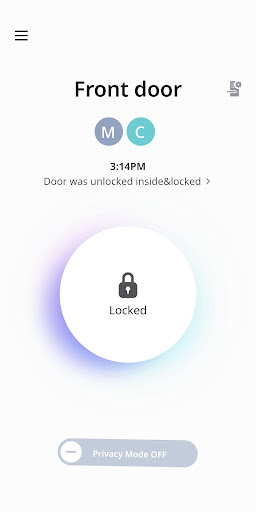 Samsung Smart Doorlock screenshot 1