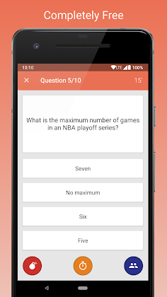 Fan Quiz for NBA - Screenshot 3