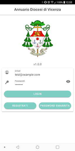 Android application Diocesi di Vicenza screenshort