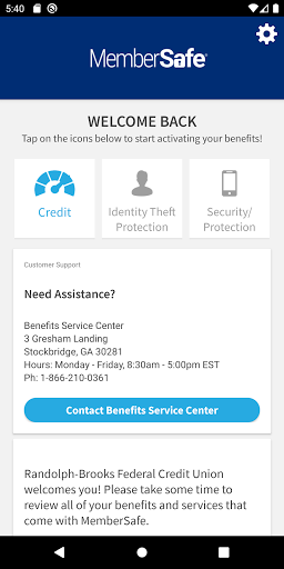 MemberSafe Screen 2