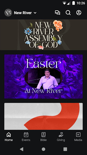 Android application New River AG Church screenshort