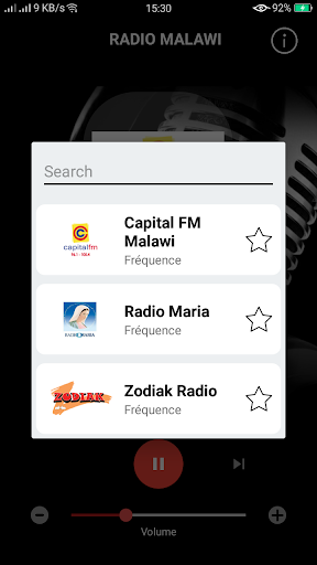 Android application Radio Malawi screenshort
