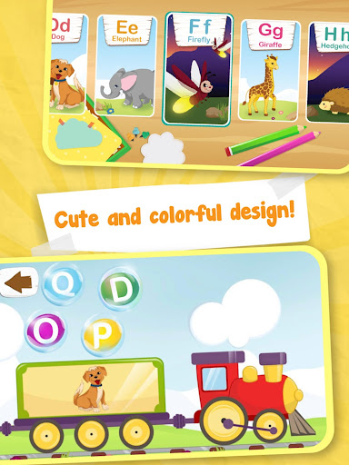 Screenshot of Preschool Alphabet & Numbers