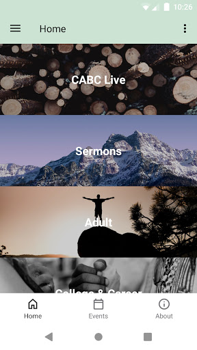 Android application Country Acres Baptist Church screenshort