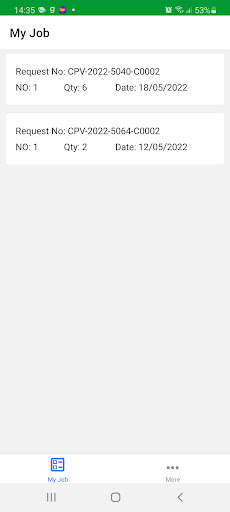 Android application My Asset screenshort
