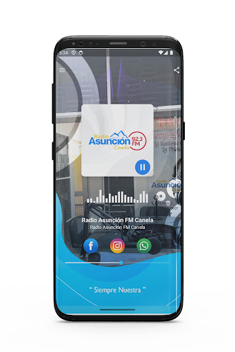 Radio Asunción FM Canela Screen 2