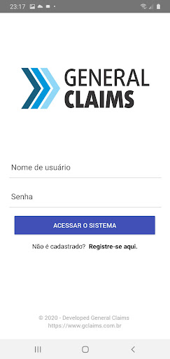 GClaims - Vistorias Screen 2