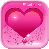 Pink Hearts Live Wallpapers icon