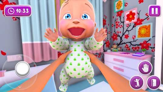 Mother Simulator Twin Baby 3D