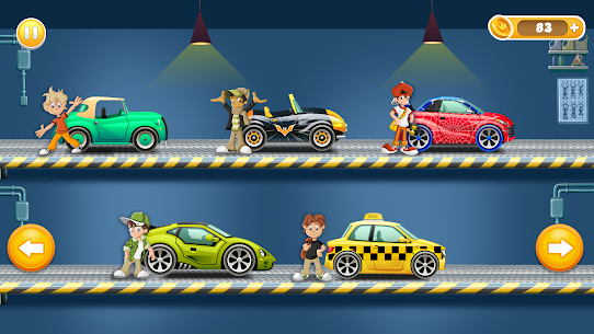 Uphill Races Car Game for kids 8