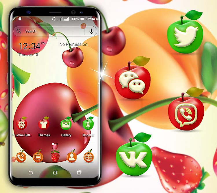 Fruit Launcher Theme - 2.4 - (Android)