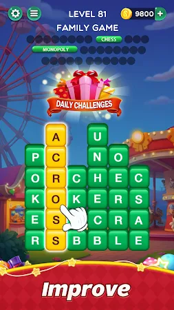 Game screenshot Word Crush - 楽しいパズルゲーム hack