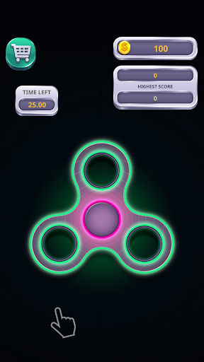 Fidget Spinner Hand Screen 2