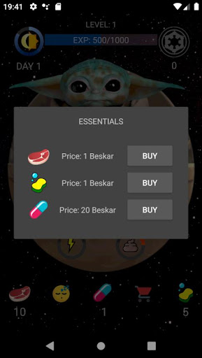 Virtual Baby Yoda Screen 2