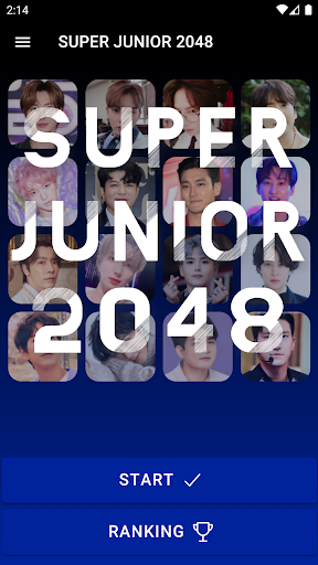 Android application SUPER JUNIOR 2048 Game screenshort