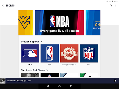 TuneIn Pro: Live Sports, News, Screenshot