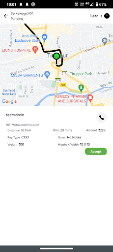 Valamove Delivery Partner Screen 2