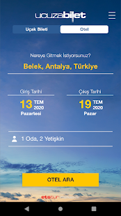 Ucuzabilet - Flight Tickets Varies with device APK screenshots 1