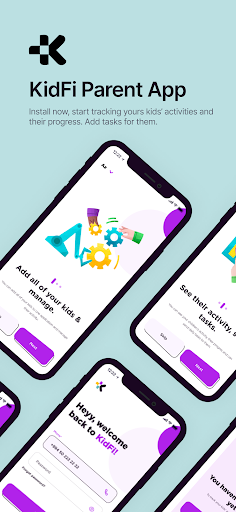 Android application KidFi Parent screenshort
