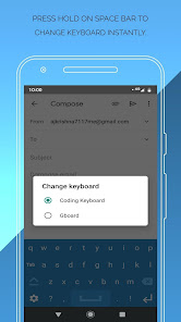 Screenshot 5 Coding Keyboard forProgramming android