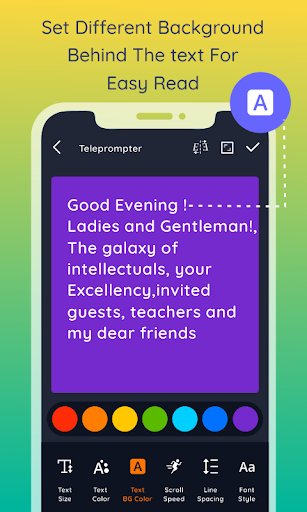 Teleprompter Screen 3
