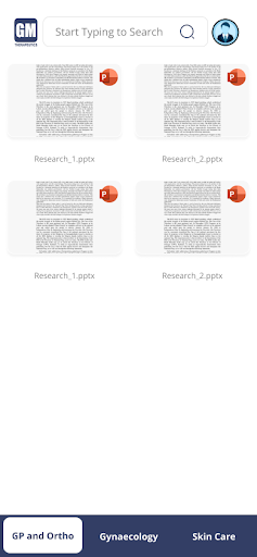 Android application GM Therapeutics screenshort