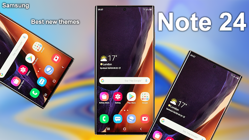 Samsung Launcher Note 24 Theme Screen 2