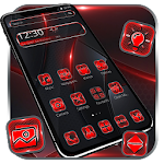 Cover Image of Download Red And Black Bright Business Theme 1.1.3 APK