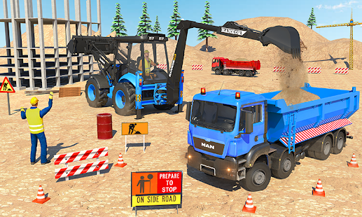 Excavator Simulator - Construction Road Builder for pc screenshots 3