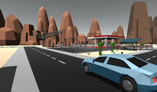 SPBU Simulator  Desert Theme