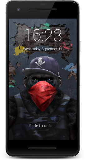 Graffiti HD Lock Screen