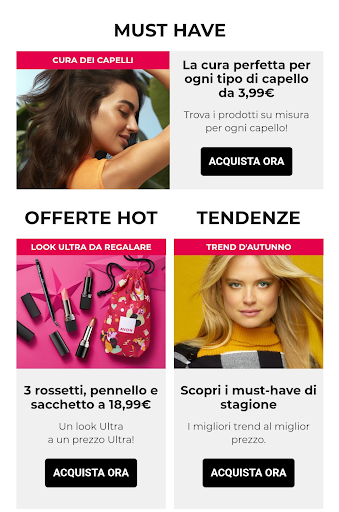 Android application Prodotti Avon Ordina Online screenshort