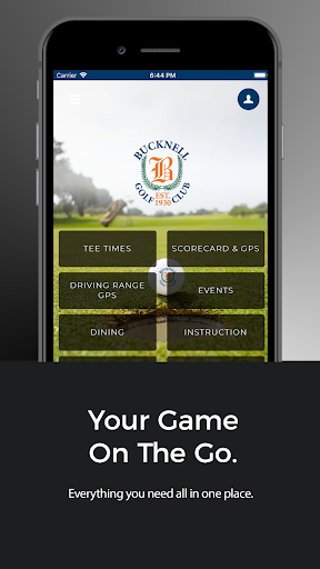 Android application Bucknell Golf Club screenshort