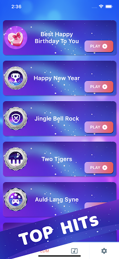 Android application Piano Music Game - EDM Music screenshort