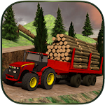 Cover Image of Download Log Transporter Tractor Crane 1.1 APK