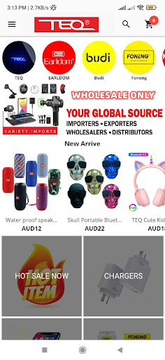 Android application TEQ screenshort
