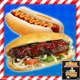 Hot dog stand  -  Crazy chef icon