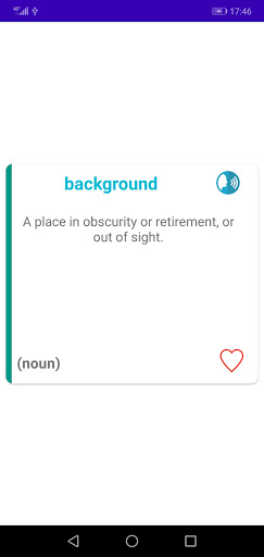 English Dictionary Screen 3